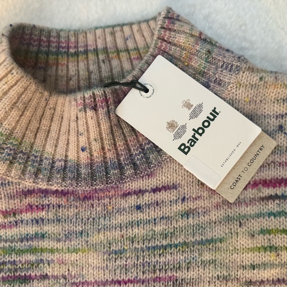 Barbour Bethwin Knit cozy sweater. NWT - Picture 7 of 9